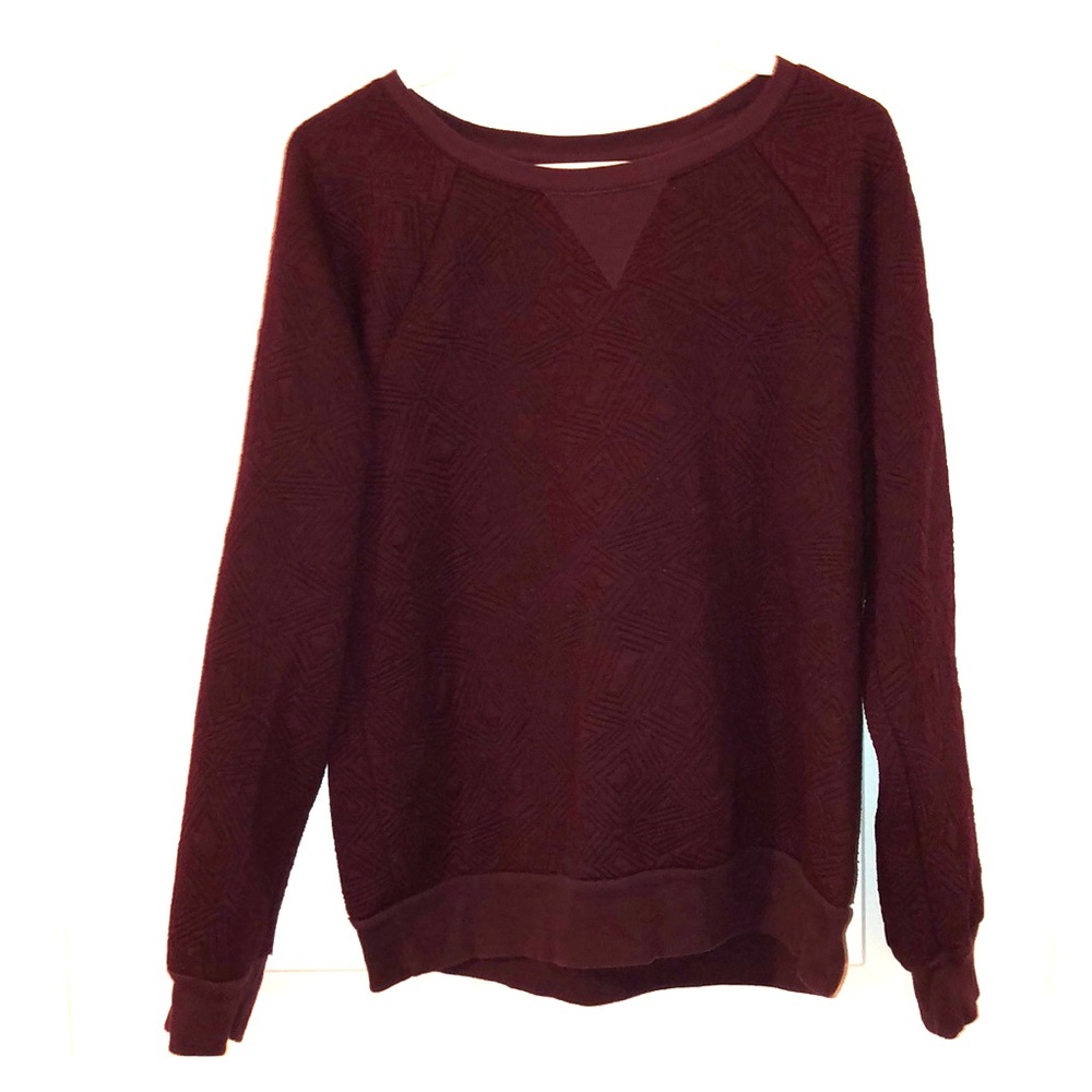 APT 9 maroon sweater